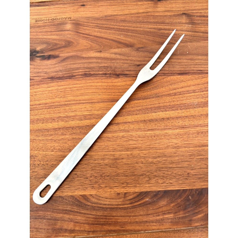 Wolfgang Puck Stainless Meat Fork 13.25" Cafe Collection Serving Carving Chef